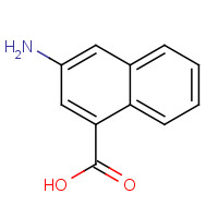 32018-86-3 3-aminonaphthalene-1-carboxylic acid chemical structure