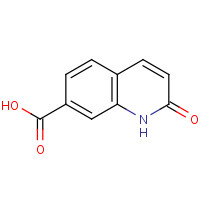 320349-89-1 2-oxo-1H-quinoline-7-carboxylic acid chemical structure