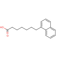 109397-88-8 7-naphthalen-1-ylheptanoic acid chemical structure