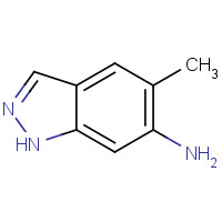 75844-28-9 5-methyl-1H-indazol-6-amine chemical structure