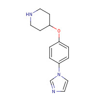 397277-13-3 4-(4-imidazol-1-ylphenoxy)piperidine chemical structure
