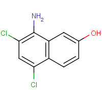497151-50-5 8-amino-5,7-dichloronaphthalen-2-ol chemical structure