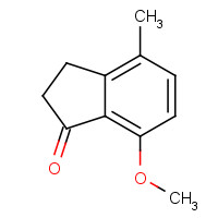 67901-83-1 7-methoxy-4-methyl-2,3-dihydroinden-1-one chemical structure