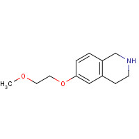 926926-67-2 6-(2-methoxyethoxy)-1,2,3,4-tetrahydroisoquinoline chemical structure