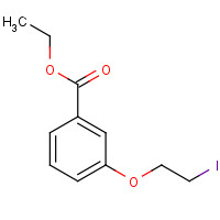 944446-43-9 ethyl 3-(2-iodoethoxy)benzoate chemical structure