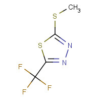 32539-16-5 2-methylsulfanyl-5-(trifluoromethyl)-1,3,4-thiadiazole chemical structure