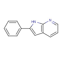 10586-52-4 2-phenyl-1H-pyrrolo[2,3-b]pyridine chemical structure