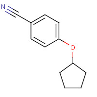 205752-38-1 4-cyclopentyloxybenzonitrile chemical structure