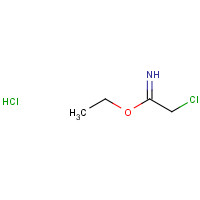 36743-66-5 ethyl 2-chloroethanimidate;hydrochloride chemical structure