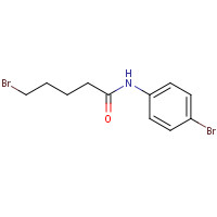 948883-07-6 5-bromo-N-(4-bromophenyl)pentanamide chemical structure