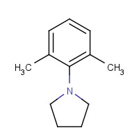 64175-53-7 1-(2,6-dimethylphenyl)pyrrolidine chemical structure