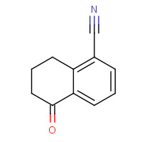 138764-20-2 5-oxo-7,8-dihydro-6H-naphthalene-1-carbonitrile chemical structure