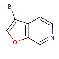 92404-66-5 3-bromofuro[2,3-c]pyridine chemical structure