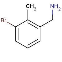 943722-02-9 (3-bromo-2-methylphenyl)methanamine chemical structure