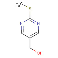 19858-50-5 (2-methylsulfanylpyrimidin-5-yl)methanol chemical structure