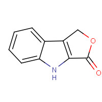 37033-06-0 1,4-dihydrofuro[3,4-b]indol-3-one chemical structure