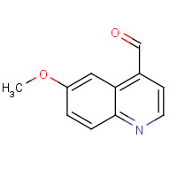 4363-94-4 6-methoxyquinoline-4-carbaldehyde chemical structure