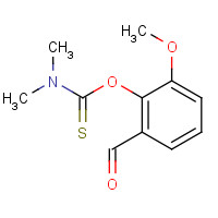 88791-03-1 O-(2-formyl-6-methoxyphenyl) N,N-dimethylcarbamothioate chemical structure