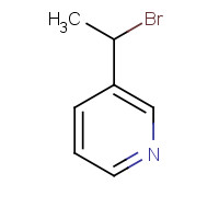 562074-53-7 3-(1-bromoethyl)pyridine chemical structure