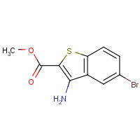 1036380-75-2 methyl 3-amino-5-bromo-1-benzothiophene-2-carboxylate chemical structure