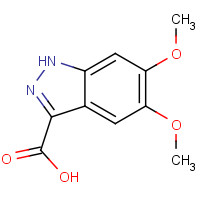 29281-07-0 5,6-dimethoxy-1H-indazole-3-carboxylic acid chemical structure