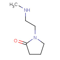 86273-80-5 1-[2-(methylamino)ethyl]pyrrolidin-2-one chemical structure
