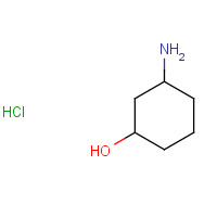 1263378-29-5 3-aminocyclohexan-1-ol;hydrochloride chemical structure