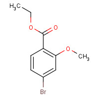 1214366-76-3 ethyl 4-bromo-2-methoxybenzoate chemical structure