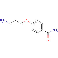 1018600-42-4 4-(3-aminopropoxy)benzamide chemical structure
