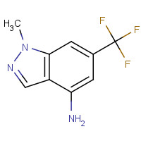 697739-10-9 1-methyl-6-(trifluoromethyl)indazol-4-amine chemical structure