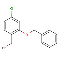 1253113-58-4 1-(bromomethyl)-4-chloro-2-phenylmethoxybenzene chemical structure