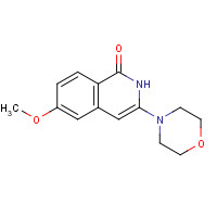 630424-47-4 6-methoxy-3-morpholin-4-yl-2H-isoquinolin-1-one chemical structure