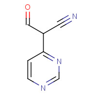 61959-37-3 3-oxo-2-pyrimidin-4-ylpropanenitrile chemical structure