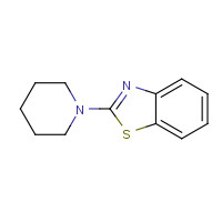 2851-08-3 2-piperidin-1-yl-1,3-benzothiazole chemical structure