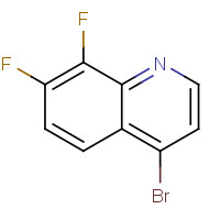 1189106-43-1 4-bromo-7,8-difluoroquinoline chemical structure
