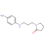 863453-87-6 1-[3-(4-aminoanilino)propyl]pyrrolidin-2-one chemical structure