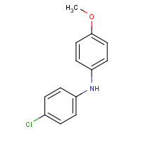 41018-73-9 N-(4-chlorophenyl)-4-methoxyaniline chemical structure