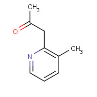 39050-03-8 1-(3-methylpyridin-2-yl)propan-2-one chemical structure
