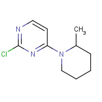 1247792-79-5 2-chloro-4-(2-methylpiperidin-1-yl)pyrimidine chemical structure