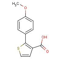 549526-87-6 2-(4-methoxyphenyl)thiophene-3-carboxylic acid chemical structure