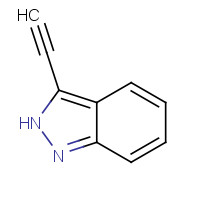 1383705-71-2 3-ethynyl-2H-indazole chemical structure