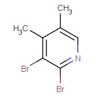 117846-57-8 2,3-dibromo-4,5-dimethylpyridine chemical structure