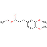 63307-08-4 ethyl 3-(3,4-dimethoxyphenyl)propanoate chemical structure