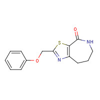 1312414-30-4 2-(phenoxymethyl)-5,6,7,8-tetrahydro-[1,3]thiazolo[5,4-c]azepin-4-one chemical structure