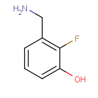 1061652-46-7 3-(aminomethyl)-2-fluorophenol chemical structure