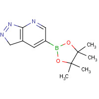 1187968-50-8 5-(4,4,5,5-tetramethyl-1,3,2-dioxaborolan-2-yl)-3H-pyrazolo[3,4-b]pyridine chemical structure