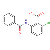 19407-43-3 2-benzamido-6-chlorobenzoic acid chemical structure