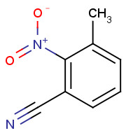 1885-77-4 3-methyl-2-nitrobenzonitrile chemical structure
