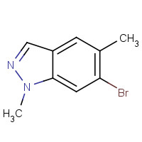 1159511-83-7 6-bromo-1,5-dimethylindazole chemical structure