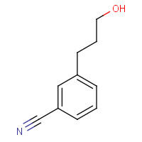 83101-13-7 3-(3-hydroxypropyl)benzonitrile chemical structure
